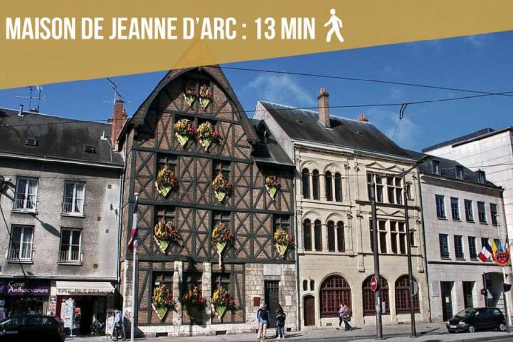 Ferienwohnung La Madeleine Maison *T3* Orléans Exterior foto